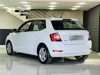  5 سكودا فابيا ترخيص 2021 إضافات مميزة  شركة الوكيل التجارة السيارات