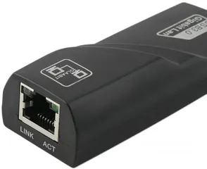  4 USB 3.0 To 10/100/1000 Gigabit RJ45 Ethernet LAN Network Adapter 1000Mbps تحويلة