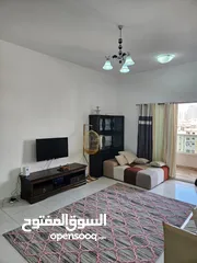  15 غرفه وصاله مفروشه بالكاامل للايجار الشهري في كورنيش عجمااان