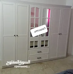  16 خزائن ملابس خشب لامنيت 18م الون حسب الطلب جميع المقاسات مع إمكانية تغير الون