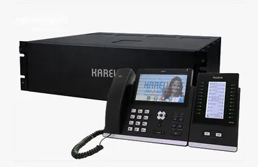  3 مقاسم، مقسم، هاتف ارضي، IP telephony, call center, hybrid system