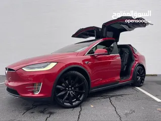  2 Tesla Model X 2020 Long Range Plus