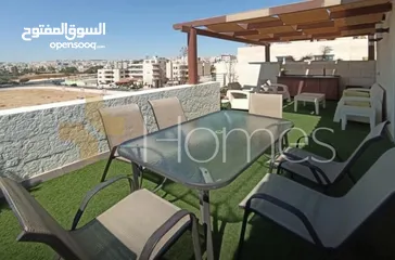  2 شقة اخير مع روف للبيع في خلدا بمساحة اجمالية 234م