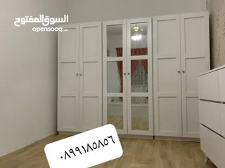  20 خزائن ملابس خشب لامنيت 18م الون حسب الطلب جميع المقاسات مع إمكانية تغير الون