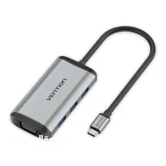  1 تحويلة  Type-C Docking station (6-in-1)