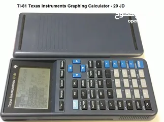  3 آلات حاسبة علمية متطورةTEXAS CASIO  Graphing Calculators