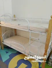  1 سرير دبل اطفال تواصل
