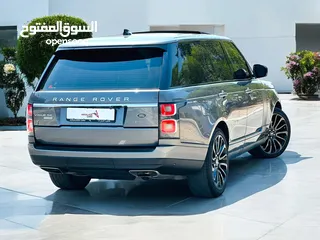  4 AED 3,440 P.M  RANGE ROVER VOGUE SE 5.0SC V8  GCC  LESS MILEAGE  LUXURY  CABIN