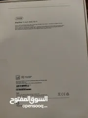  2 ايباد برو 256 جيجا M4  انش11وكاله كفاله شغاله لا 2026 4 كفالة شرق أوسط مع كامل أغراضه