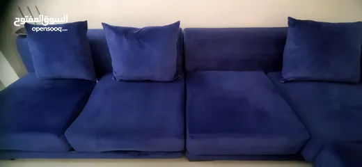  6 L-shaped sofa, for large sitting