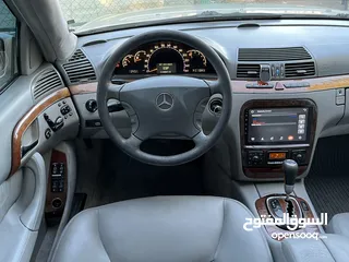  14 مرسيدس بنز S350L 2005 فحص كامل وفل الفل مميزة جدا للبيع بسعر مغري كاش او اقســـاط