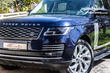  18 Range Rover Autobiography 2019  السيارة مميزة جدا و قطعت مسافة 26,000 كم فقط