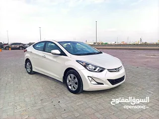  7 Hyundai ELANTRA 1.6L Model 2016 gcc spec