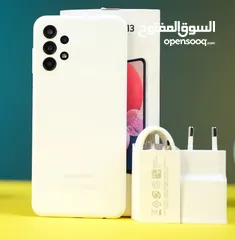  1 samsung a13 ابيض نضيف ولا شخطه