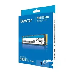  1 1000GB LEXAR NM610 PRO M.2 NVME 45X SPEED DESKTOP - LAPTOP GAMING SSD