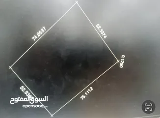  11 أرض للبيع خلف الجامعة الألمانية مباشرة