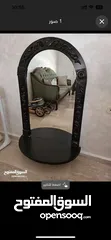  7 كنب سباع مقاعد مع مرايه انتريه جديد (استعمال خفيف جدا لا يذكر)