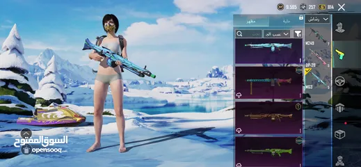  26 أحساب ببجي البيع