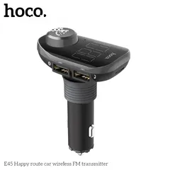  5 HOCO E45 Happy route car wireless FM transmitter ORIGINAL