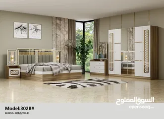  11 BEDROOM SET WITH MATTRESS 7 PCS WITH FITTING /غرف نوم مع دوج۷قطع مع ترکيب