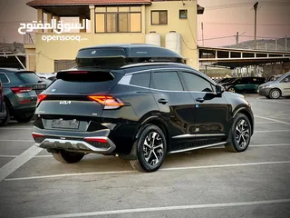 13 كايا سبورتاج  GT Line/2022 فل بدون فتحة سقف  2x4 ///240Hp بنزين + كهرباء  ( Haybrid) 1600cc