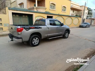  14 تويوتا تندرا جمرك رسالة مفتوحة درجه يابانية أصلية رباعية 4x4  محرك 57v8 2010