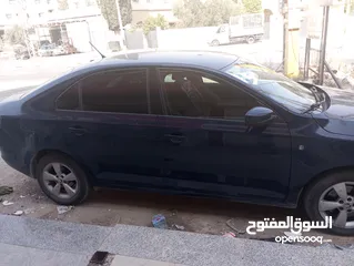  4 سكودا رابيد 2013