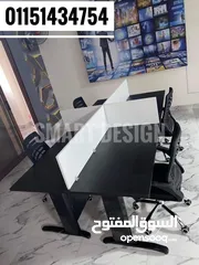  1 اثاث مكتبي  خلية عمل - وورك استيشن work station - بارتيشن Partition