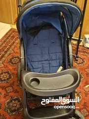  2 عربة اطفال وكرسي هزاز