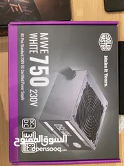  1 Cooler Master MWE WHITE 750 230V - Power Supply