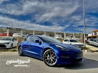  1 تيسلا 3 نخب اول بحالة الزيرو 2023 ولا ايرباك فاقع فحص كامل