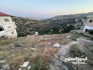  3 ارض مميزة بسعر خاص للبيع مقابل مدرسة السلط الثانوية للبنين، بإطلالة جميلة على وادي شعيب