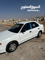  28 هونداي أكسنت 1998 للبيع كاش فقط  فحص 4 جيد بحالة الوكالة