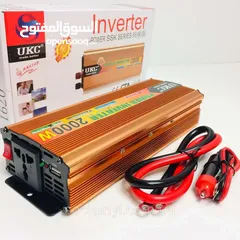  1 inverter 24 volt to 220 volt 2000w انفيرتر