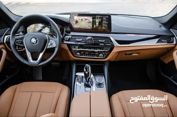  3 Bmw 520i 2022 للبيع ممشى (6) آلاف كيلو فقط