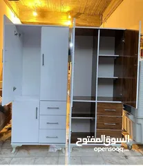  1 كنتور خشب .mdf  2 باب