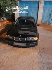 1 بي ام e46 للبيع او البدل على اوتمتيك 2001 بحاله جديده وممتازه