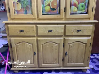  5 Wooden Showcase For 20 KD