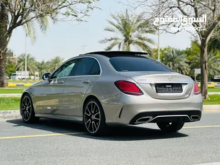  9 MERCEDES C200 MODEL 2019 Gcc FUll option