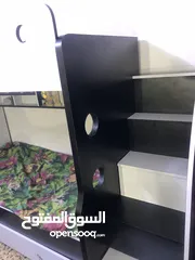  7 تخت اطفال طابقين ( تفصيل) بحالة ممتازة مع الفرشات