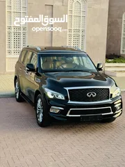  2 إنفينتي QX80 خليجي 2017سيرفس وكاله