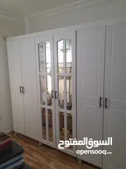  12 خزائن ملابس جميع المقاسات جودة عالية كفاله على جميع اعمالنا خزائن ملابس طابق مقاس 250 عرض