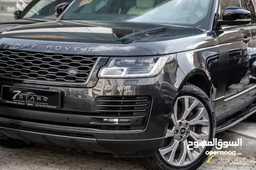  2 Range Rover vouge 2019 Hse Gasoline   السيارة وارد الشركة و قطعت مسافة 41,000 كم