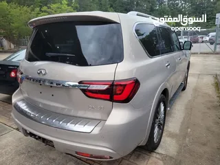  6 إنفينيتي Qx80 2018 فورويل كلين بدون حادث