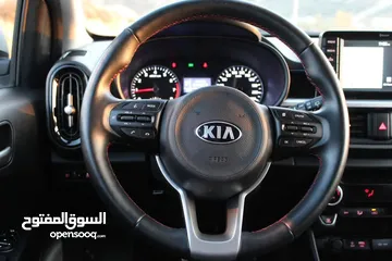  10 كيا بيكانتو GT-line 2020 للبيع ترخيص وتامين فل اللون ابيض نظيفة وحبة نادرة