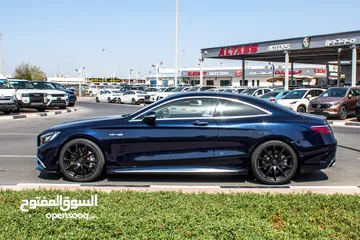  5 2015- S63 AMG COUPE // BEIGE INSIDE // IMMACULATE CONDITION // - ONLY 54,000 KM DONE