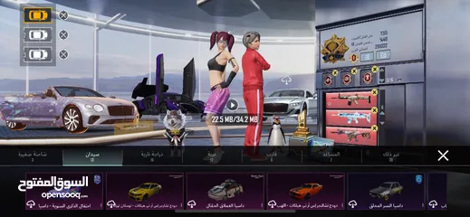  22 حساب ببجي خرافي للبيع