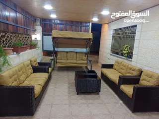  3 طقم رتان عرض خاص خمس مقاعد مع طاوله وسط فقط 115