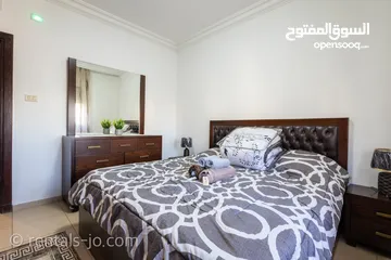  7 شقة مفروشة غرفة وصالة للايجار في الصويفية furnished one bedroom apartment for rent in swefieh