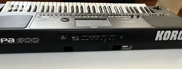  1 KORG PA600  للاستفسار عن السعر الرجاء الاتصال للبيع بحاله ممتازة للاتصال